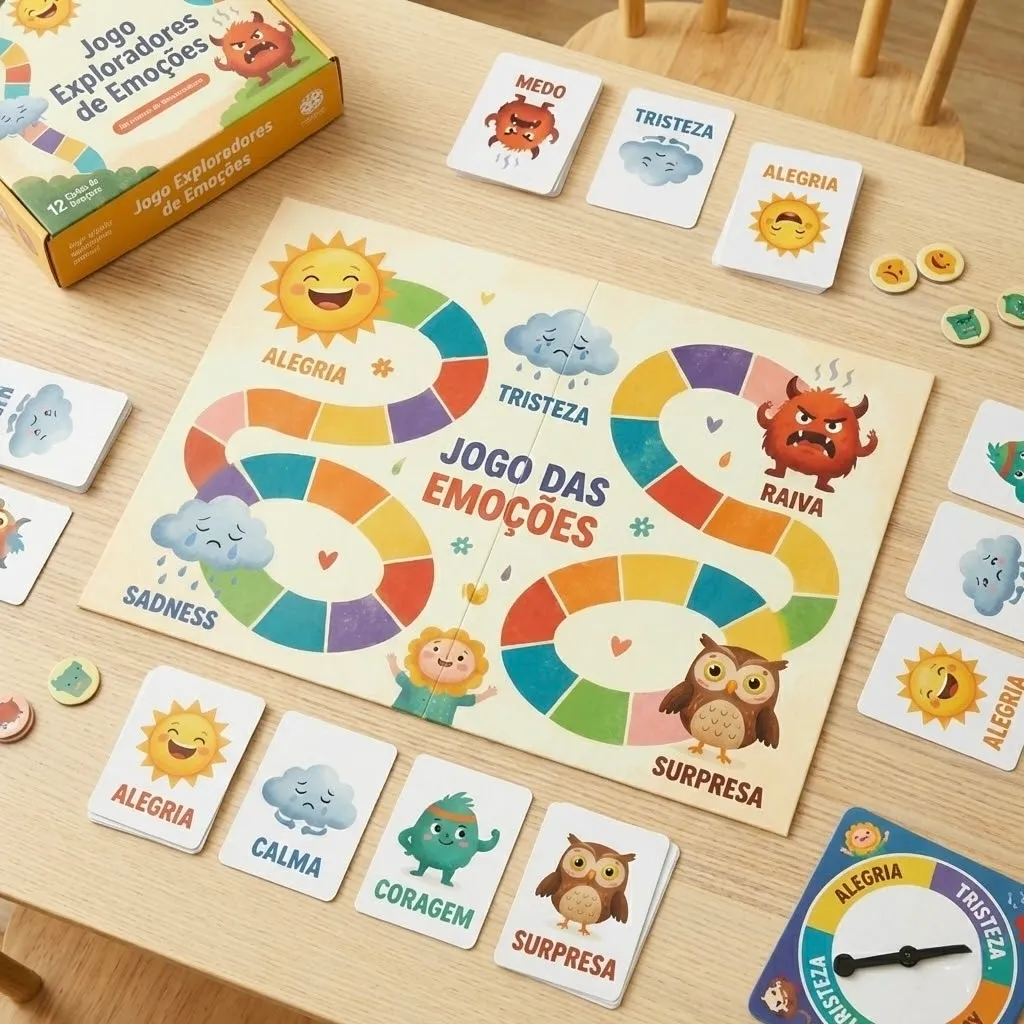 Jogo das Emoções: Divertidamente